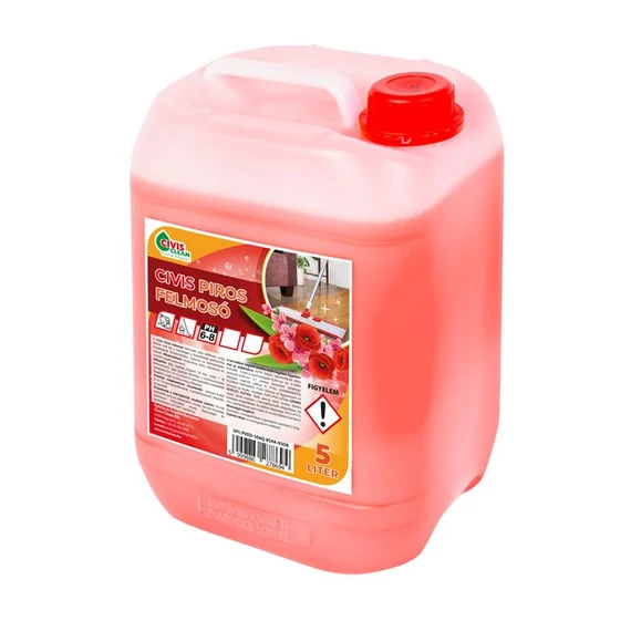 Cívis Piros padlófelmosó 5L